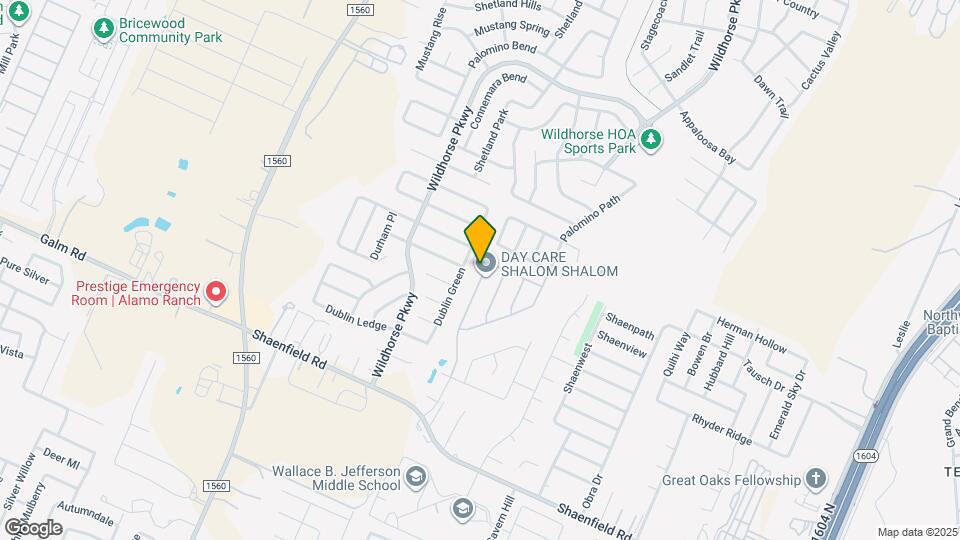 9131 Canter Horse Map and Location Details