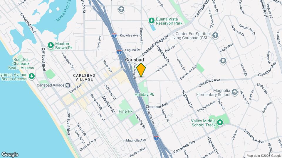 1190 Pine Ave Map and Location Details