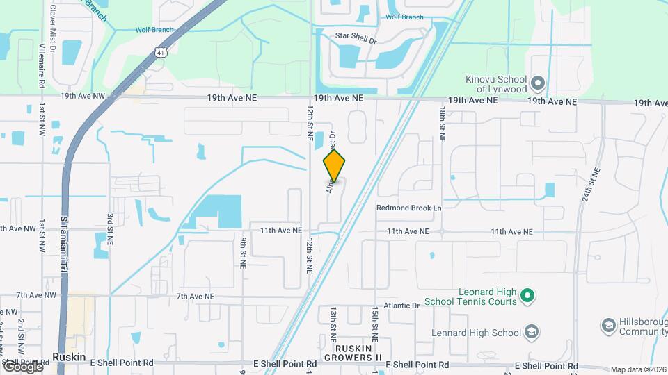 1305 Alhambra Crest Dr Map and Location Details