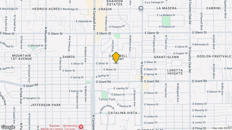 2126 E Silver St Map and Location Details