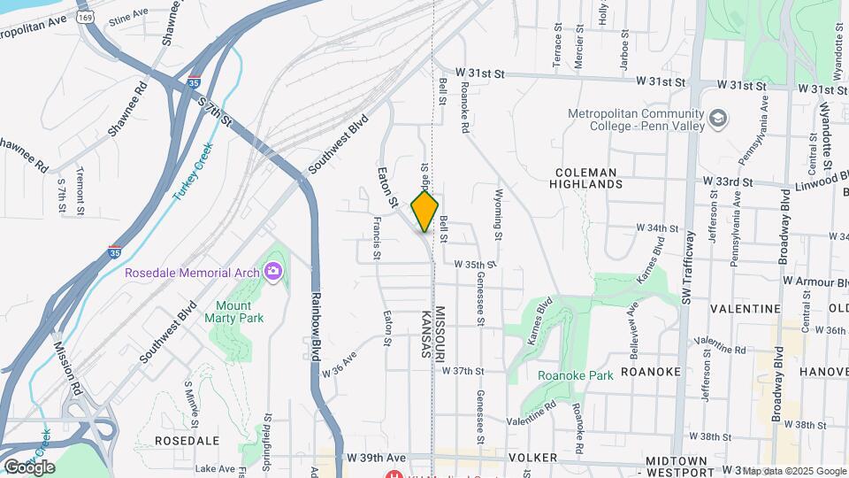 3137 Eaton St Map and Location Details