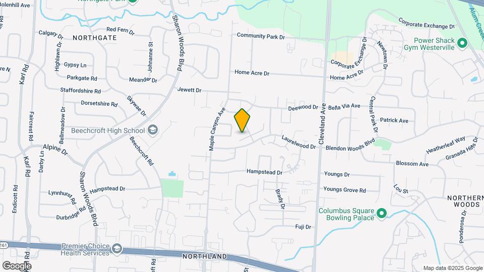 2208 Perkins Ct Map and Location Details