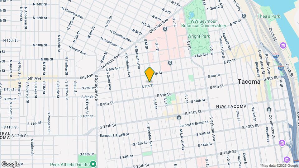 1301-1311 S 8th St Mapa y Detalles de la Ubicación