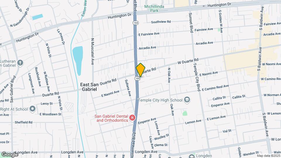 6830 Rosemead Blvd Mapa y Detalles de la Ubicación