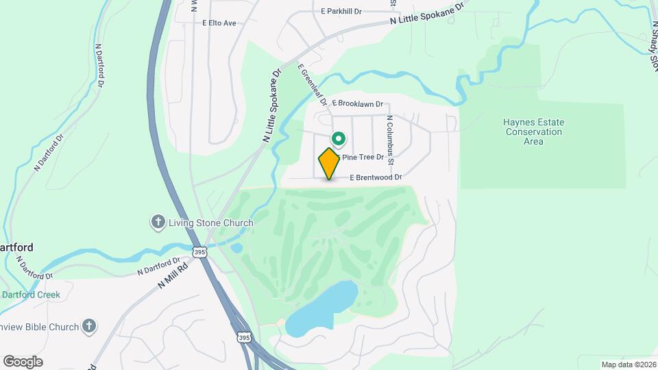 724 E Brentwood Dr Map and Location Details