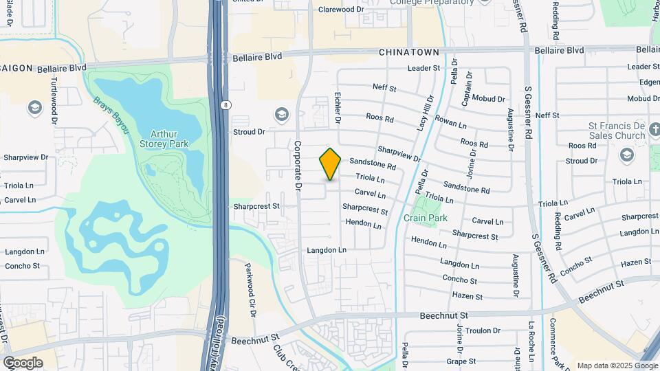 7511 Basil Ln Map and Location Details