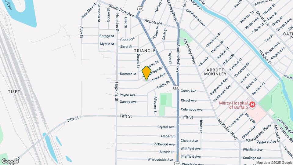 118 Pries Ave Map and Location Details