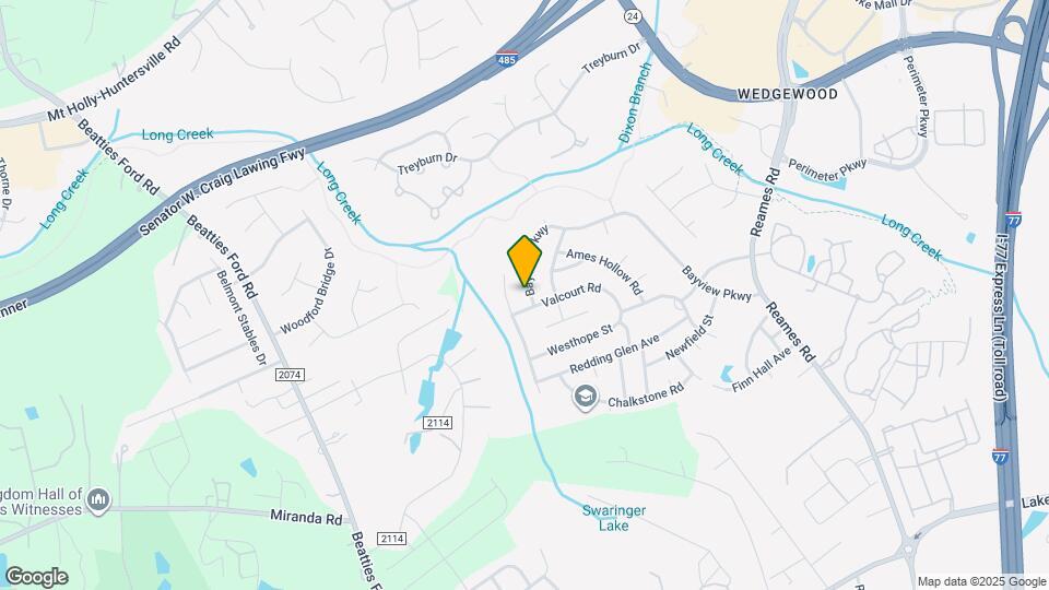 9838 Bayview Pkwy Map and Location Details