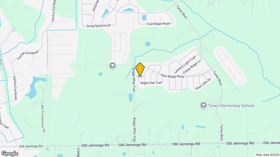 1664 Night Owl Trail Map and Location Details