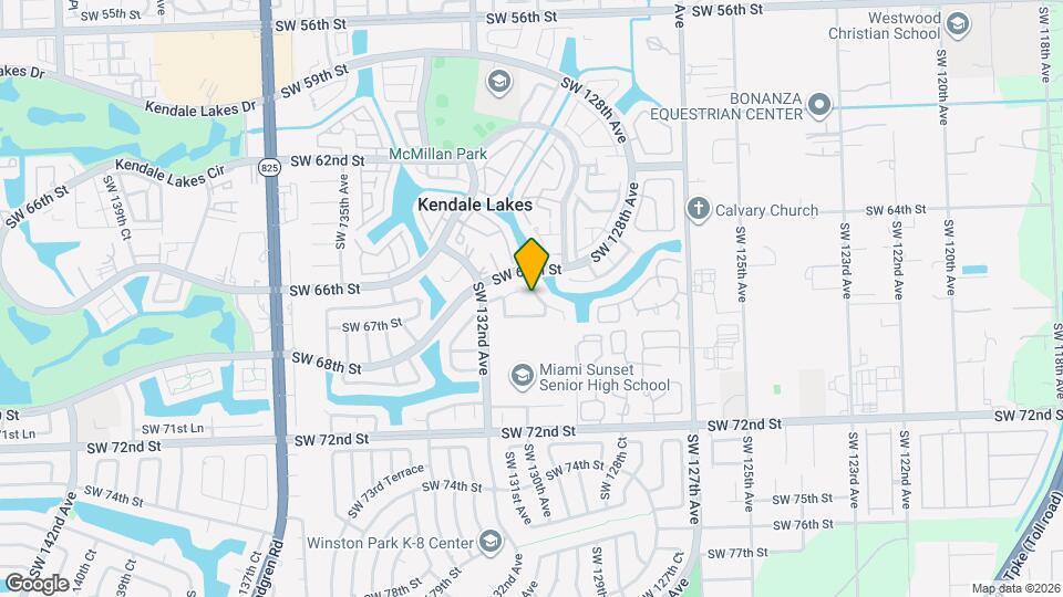 6822 SW 130th Ave Map and Location Details