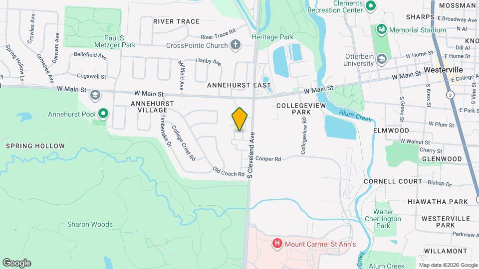 105 E Ticonderoga Dr, Unit L Mapa y Detalles de la Ubicación