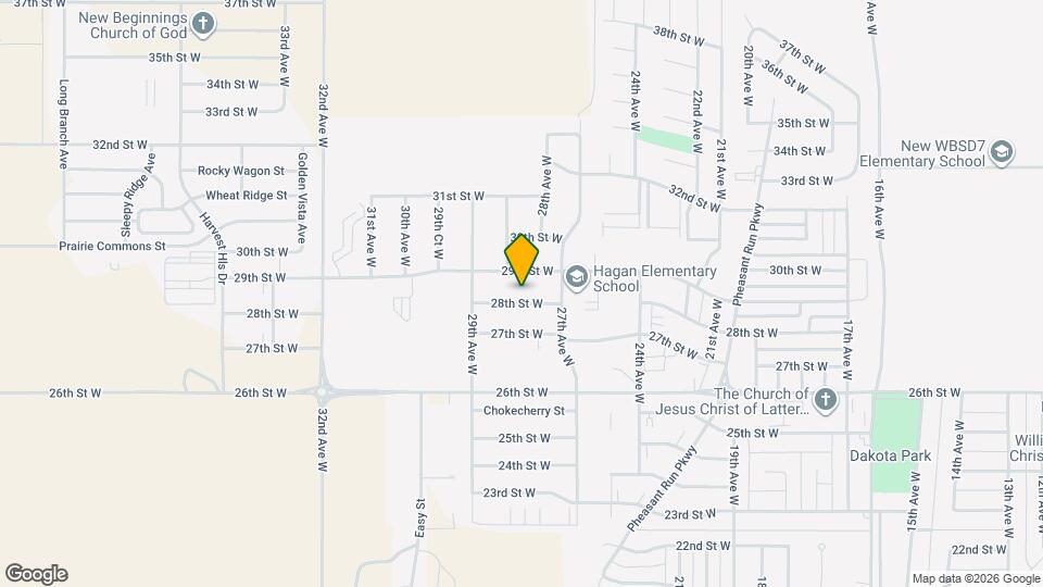 2730 28th St W Mapa y Detalles de la Ubicación