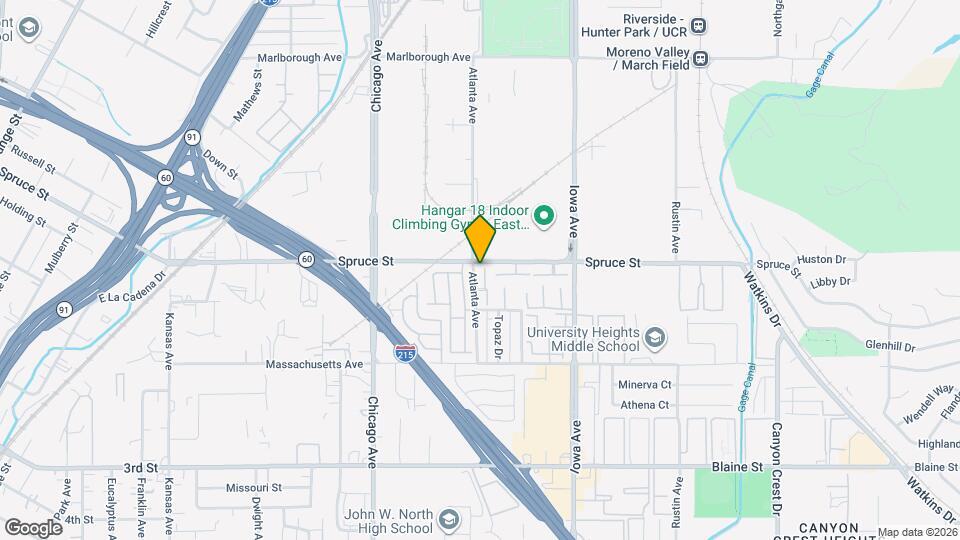 2325 Gonzaga Ln Map and Location Details