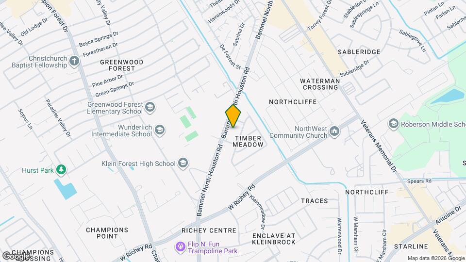 Bammel Map and Location Details