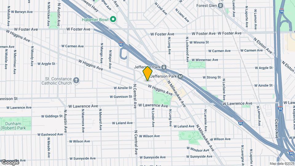 5522 W Higgins Ave Map and Location Details