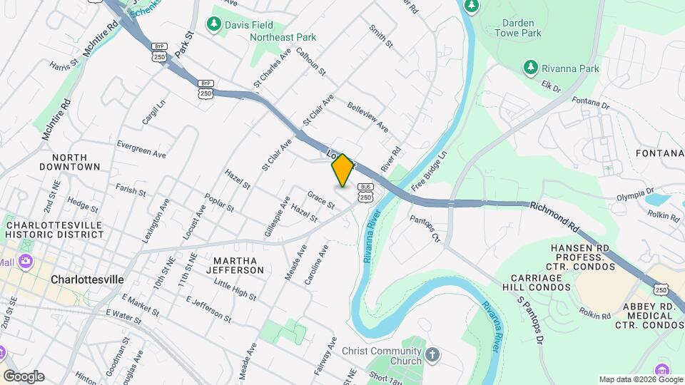 1321 Willow Dr Map and Location Details