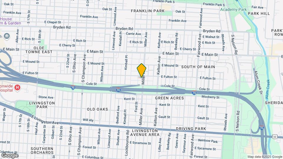 577 Miller Ave Mapa y Detalles de la Ubicación