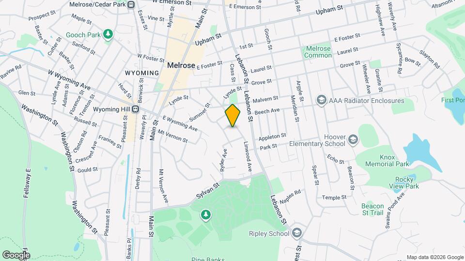 94 Linwood Ave Mapa y Detalles de la Ubicación