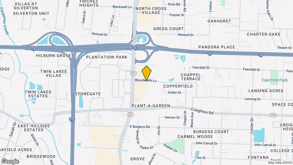 College Trace Apartments Map and Location Details