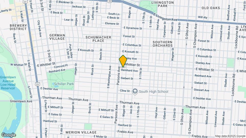540 Reinhard Ave Map and Location Details