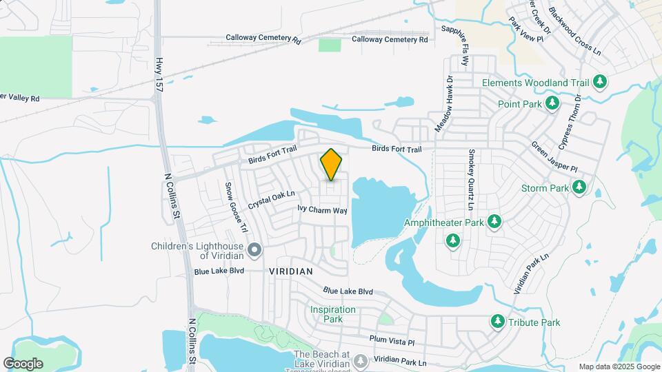 4207 Briar Rose Way Map and Location Details