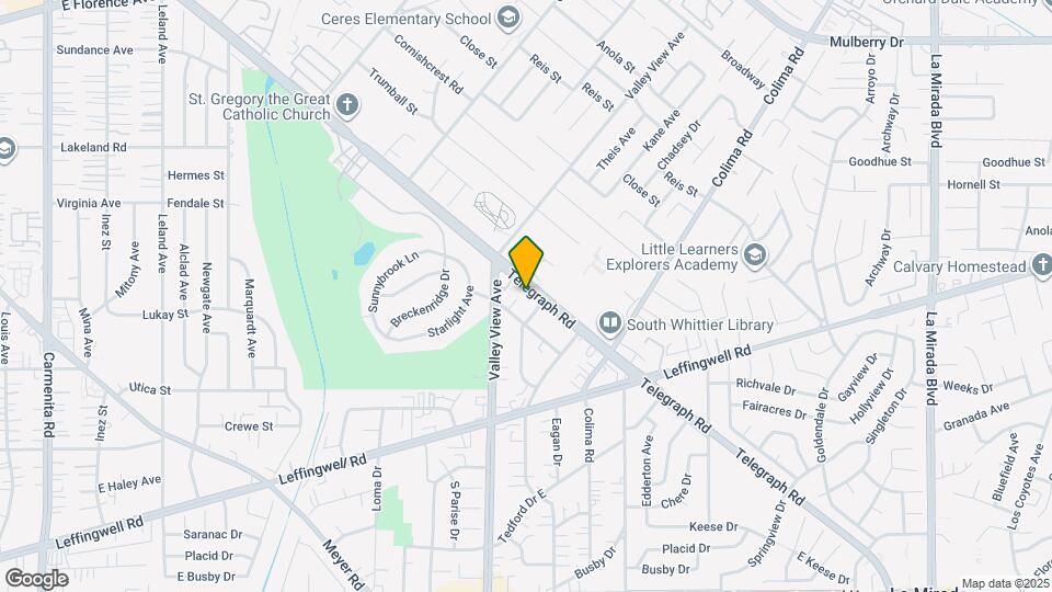 14250 Telegraph Rd Map and Location Details