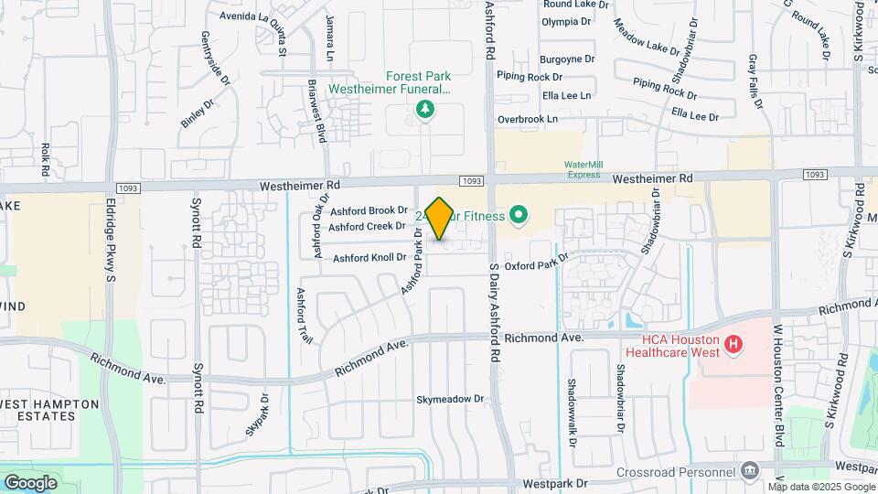 12631 Ashford Meadow Dr Map and Location Details