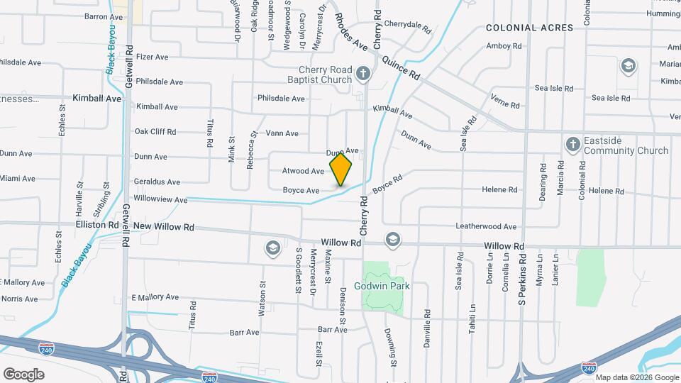 1588 Wanda St Map and Location Details