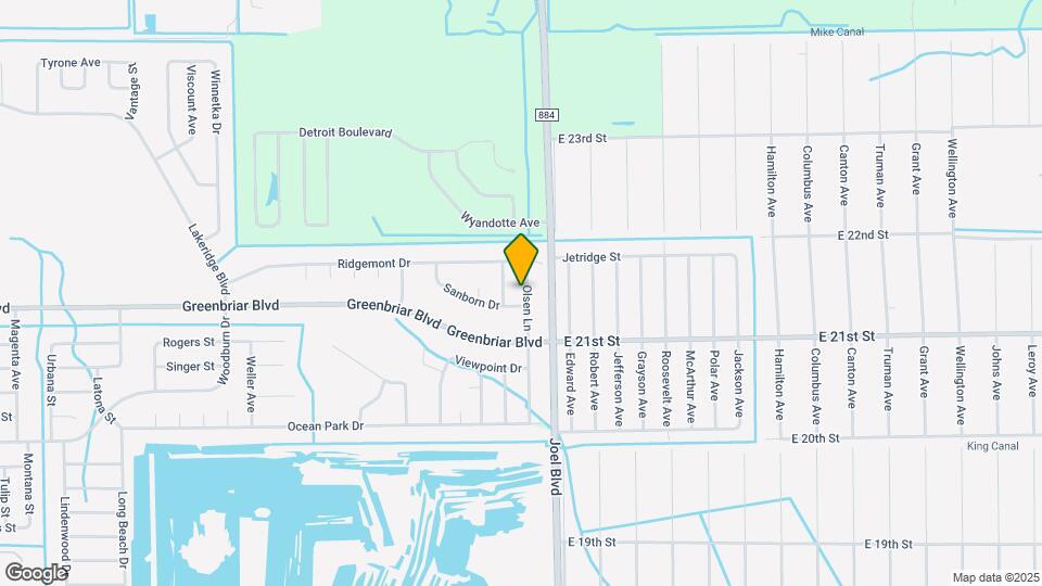 2011 Olsen Ln Map and Location Details