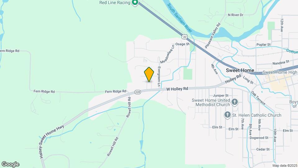 1250 Fern Ln Map and Location Details