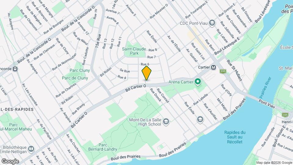 192 Cartier Boul O Map and Location Details