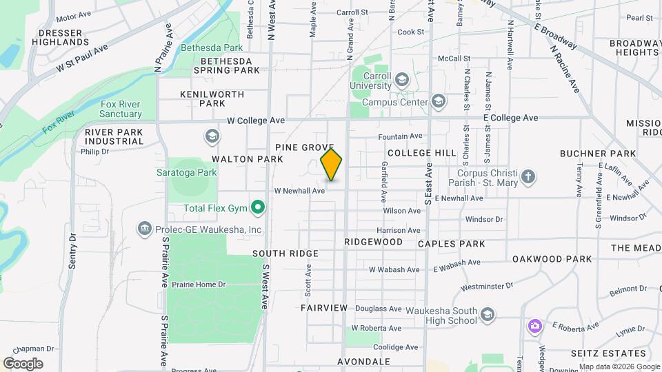 316 W Newhall Ave Map and Location Details