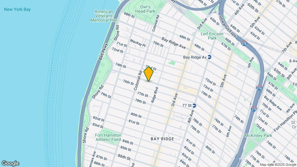 140 Bay Ridge Pky Mapa y Detalles de la Ubicación