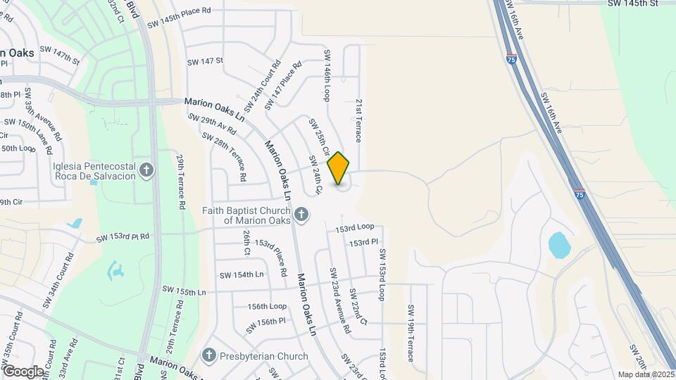 15028 SW 25th Cir Map and Location Details