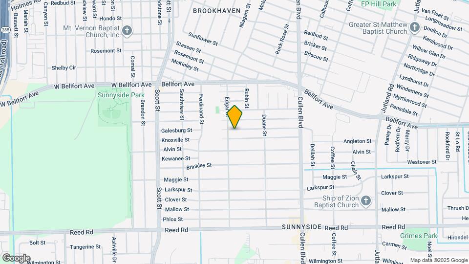 4410 Galesburg St Map and Location Details