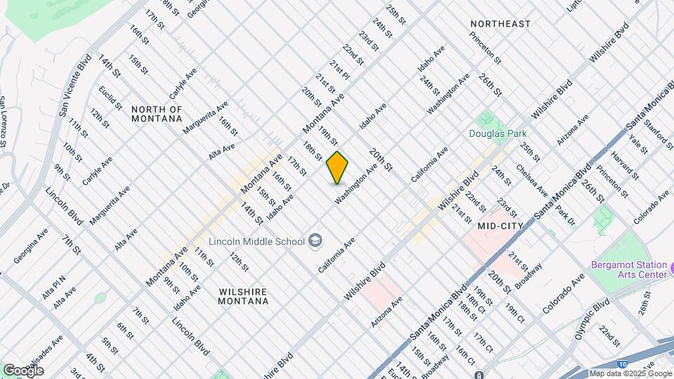948 18th St Map and Location Details