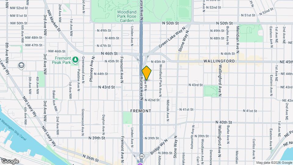 4272 Winslow Pl N Map and Location Details