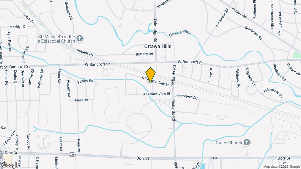 2017 Garden Ln Map and Location Details