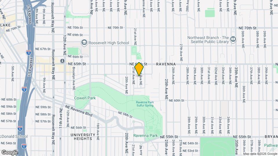 6235 22nd Ave NE Map and Location Details