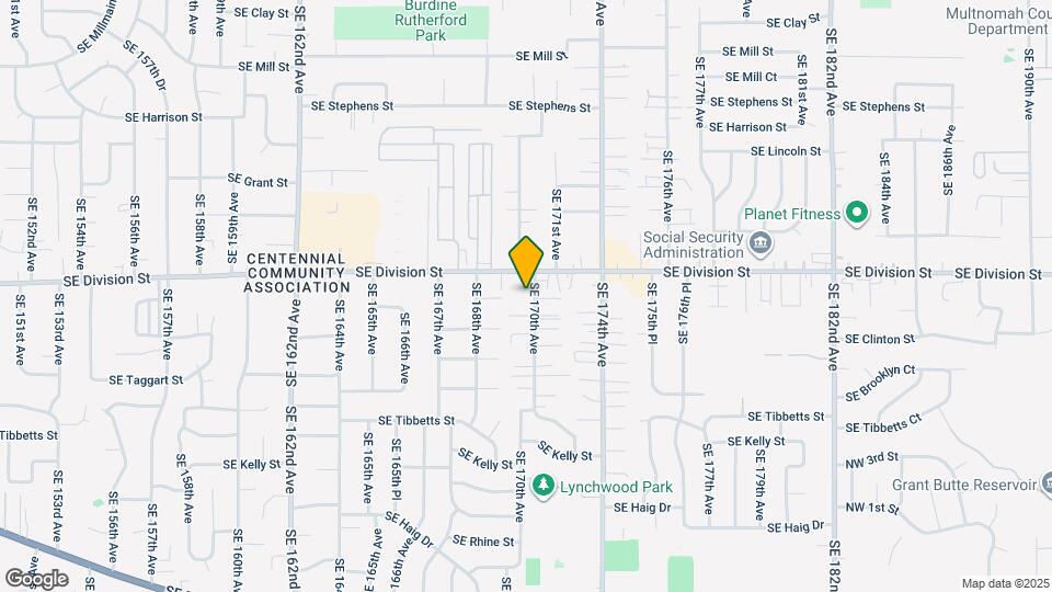 2541-2545-2545 SE 170th Ave Map and Location Details