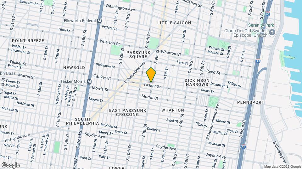 1538 S 9th St, Unit 2 Map and Location Details