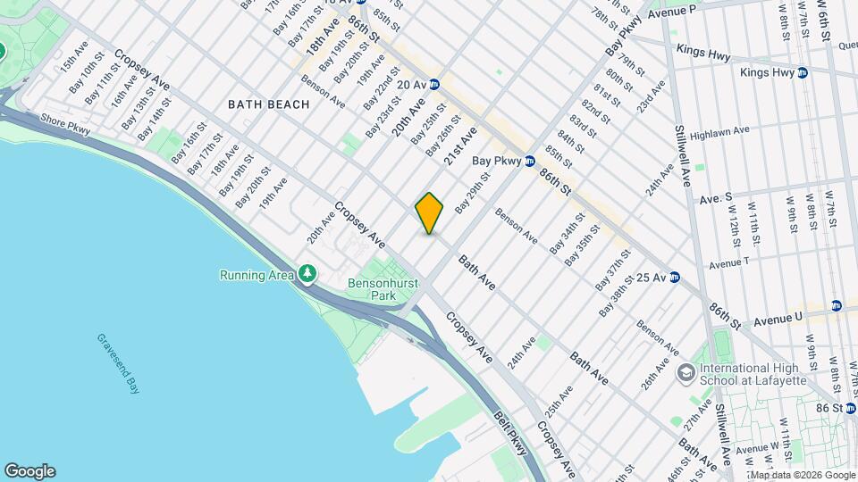 174 Bay 29th St Mapa y Detalles de la Ubicación