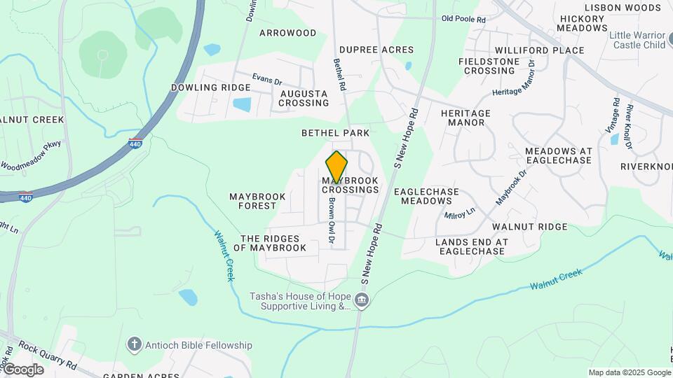 1613 Brown Owl Dr Map and Location Details