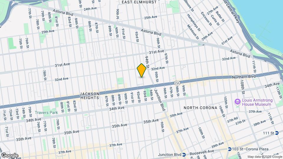 32-40 93rd St Mapa y Detalles de la Ubicación