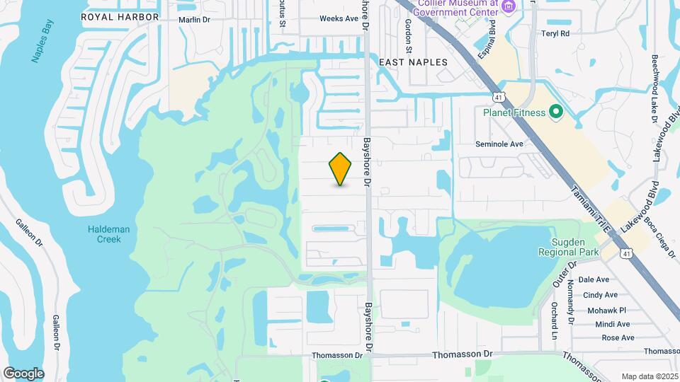 2733 Van Buren Ave Mapa y Detalles de la Ubicación