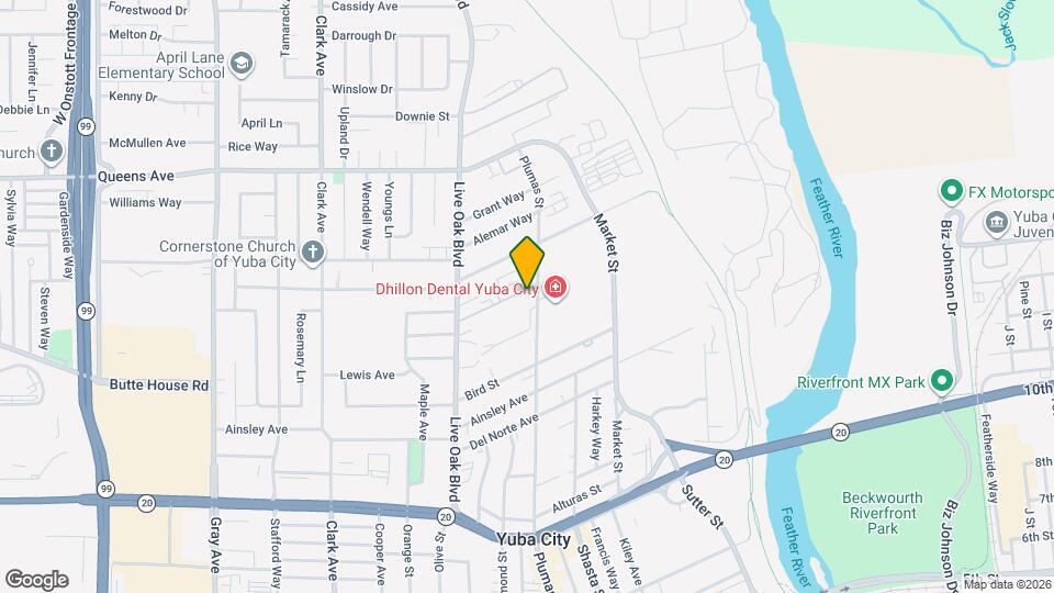 Plumas Family Apartments Map and Location Details