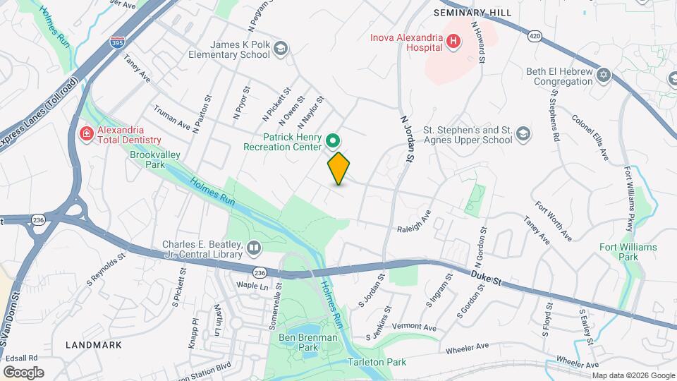 4625 Strathblane Pl Map and Location Details