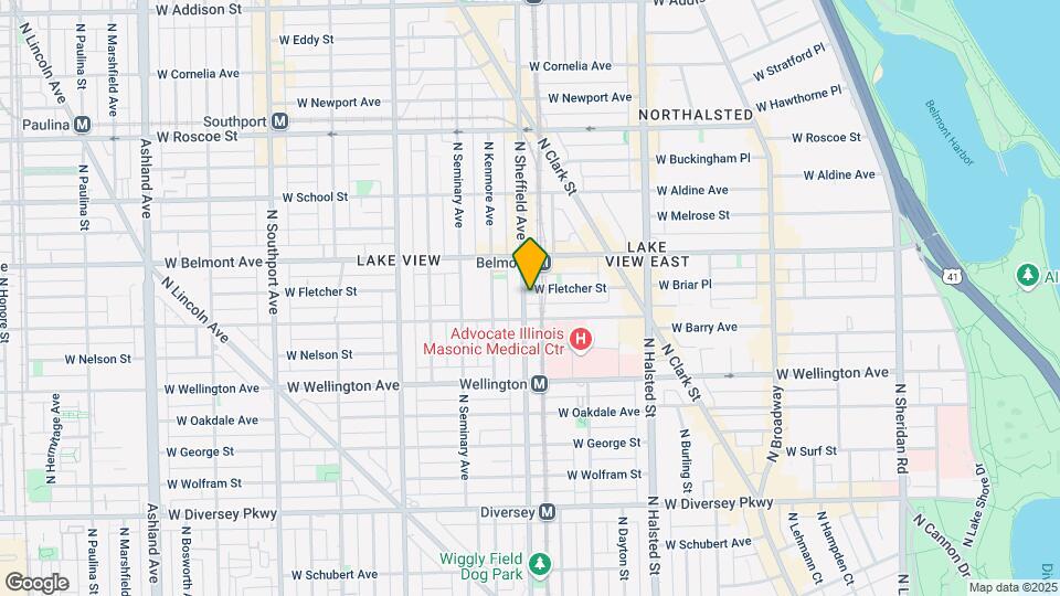 953-959 W. FLETCHER / 3115-3121 N. SHEFFIELD Mapa y Detalles de la Ubicación