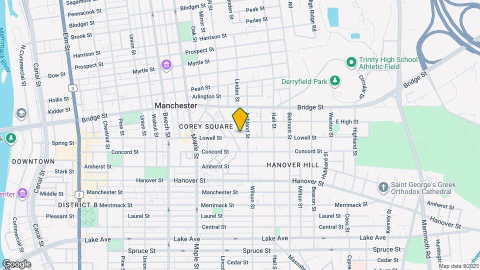 330 Lowell St Map and Location Details