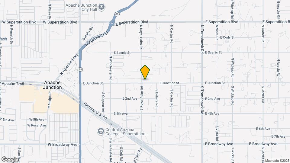 828 E Junction St Mapa y Detalles de la Ubicación